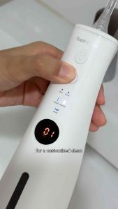 ToothCare+ Pro Series X-LED Smart Display Water Flosser / Portable Rechargeable Dental Care Water Irrigator 300ML