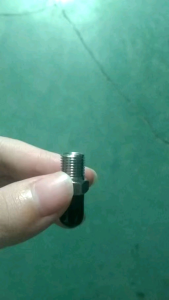 Mini Kupler pengisian Jantan Drat Luar Filter M10 Stainless