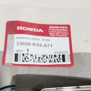 LAMPU SEIN SEN RITTING LED1SET(2PCS) KANAN KIRI VARIO 125NEW VARIO 150 CBR150R 33600K59A71 33650K59A71 ORIGINAL HGP