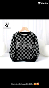 Áo nỉ bé trai size đại 30-45kg AKL áo thu đông dài tay cho bé trai 5 đến 14 tuổi  phong cách Hàn Quốc