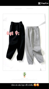 Quần nỉ bông bé trai size đại 30-45kg Mamdadkids quần nỉ lót bông dày ấm cho bé 5 tuổi đến 14 tuổi phong cách Hàn Quốc