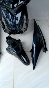 Cover Ful Body Halus Honda Beat Karbu Hitam Lembayung Biru Dominan Hitam Tahun 2007-2012