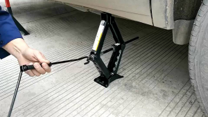 1Ton Dongkrak Mobil Dongkrak Gunting Dongkrak Pengangkat Tipe Tangan Untuk Perbaikan Mobil