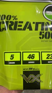 VITA..X..TRONG 100% PURE CREATINE 5000 เพิ่มความต้านทาน สะสมพลังงานให้กล้ามเนื้อ โมเลกุลเล็กดูดซึมไว