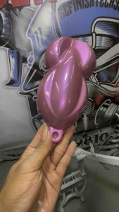 Cat PU Effek Pink Blue Warna Segar Kemasan 100ml