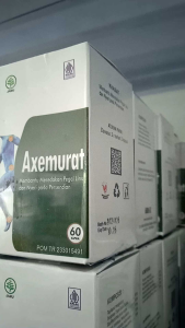 Axemurat 60 kapsul Pereda Nyeri Sendi Nyeri Asam Urat Peluruh Purin