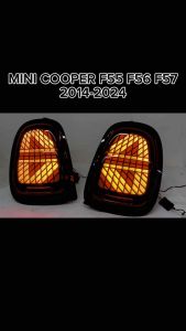 MINI COOPER F55 F56 F57 2014-2024 3JENIS WELCOME LIGHT LED TAIL LAMP WITH SIGNAL RUNNING PLAG&PLAY