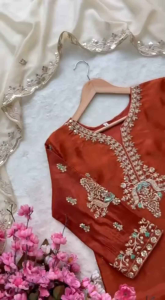 [PRE-ORDER] 2026 SEPT BOLLYWOOD PAKISTANI SUIT WOMEN WITH DUPATTA EMBROIDERY INDIAN DRESS BAJU INDIA KURTI PANT SET WEDDING DINNER PARTY DEEPAVALI FESTIVE WEAR RUST ORANGE