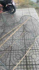 Lờ bắt cá Lờ xếp Lờ cải tiến Kích cỡ 32cm x 52cm Lờ cá sặc Cá Rô Lợp cá lóc Bắt Cua