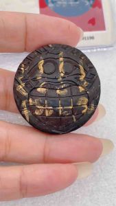 单眼椰壳双面拉胡，LP Maha Sila