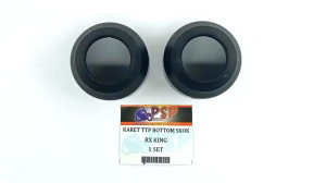 KARET TUTUP BOTTOM SKOK RX KING - SEAL DEBU SHOCK DEPAN YAMAHA RXK LAMA / RXS (Harga per set isi 2)