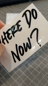 Where Do WIGO Now? Sticker Decal Waterproof Fade Resistant All Weather Resistant