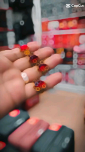 Cincin Batu Delima Merah Asli occasion rings Ready stock