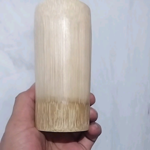 gelas dari bambu kerajinan tangan