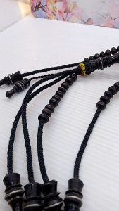 tasbih tijani kayu bajakah kombinasi kelor hitam Fs028