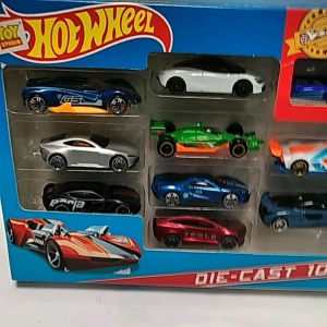 Hot Wheel Mainan Anak Koeksi Diecast Mobil Hot Wheel Isi 10pcs 6577-0838 KX08-6 0783