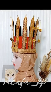 Mahkota adat sibolga - aksesoris kepala adat sibolga