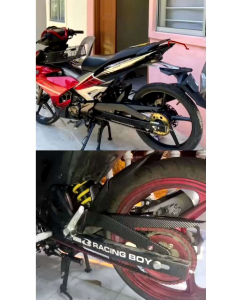 Y15ZR Y16ZR HUGGER REAR MOTOR HUGGER COVER Y15 ZR Y16 ZR