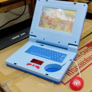 โน๊ตบุ๊คของเล่น Notebook Toys มีเสียง จอเคลื่อนไหว มีไฟกระพริบ BY-2236T