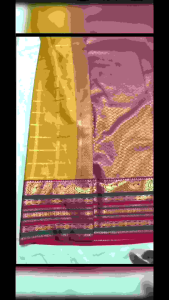 KANCHIPURAM Semi Silk Saree with blouse premium quality