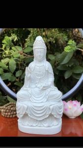 Tượng Ngài Quan Thế Âm Bồ Tát cao 19cm trang trí thờ tự nhỏ ô tô