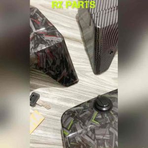 TOOL BOX TOOLBOX RX KING RX K RXKING CARBON  / BAGASI CARBON - KARBON + FULL SET KUNCI + STICKER LOGO YAMAHA SCOTLIGHT