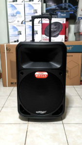 Original 2024 Konzert Panalo 15 2-Way Active Speaker 450W 15" Portable Trolley Speaker
