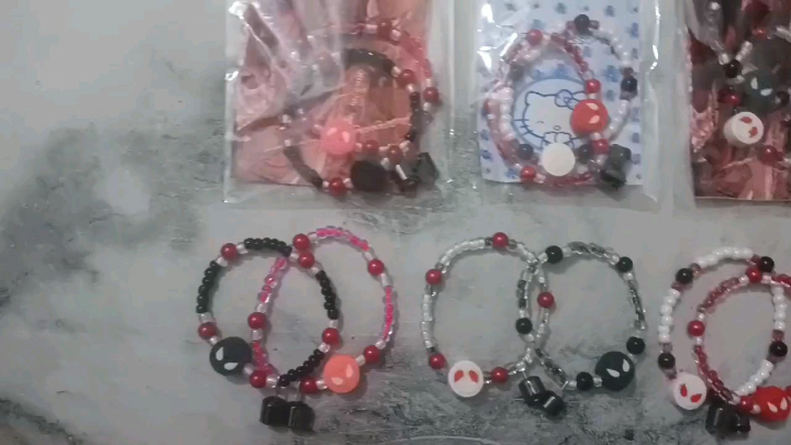 Grosir/Gelang Tangan Capel,Sol met, Pasangan,Motif Spider-Man Harga Untuk 6 Pasang (12 pic gelang)