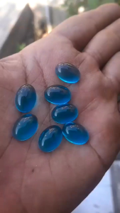 Batu Akik Aquamarine 14x10 mm