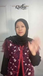 Aqeela Outer Brokat Vest Wanita