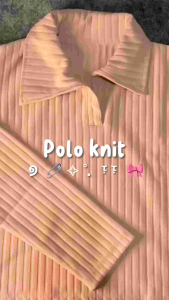 Kaos Polo HORNET Crop Top Premium & Polo Knit Longsleeve HORNET Wanita Casual
