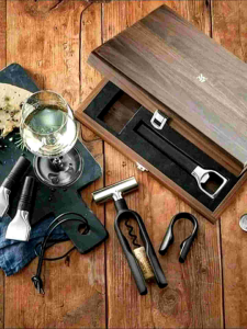 🇩🇪 BỘ 5 MÓN DỤNG CỤ MỞ RƯỢU WMF BARIC SOMMELIER - ĐỨC