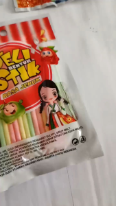 DSM JELI BENTUK STIK PENDEK RASA BUAH (1 PACK = 10 PCS)