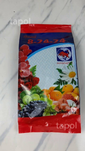 ปุ๋ยตรากระทิงลูกโลก 8-24-24 สูตรเร่งดอก เร่งผล ปุ๋ยเร่งดอก ปุ๋ยเร่งผล ส่งเสริมการออกดอก ปุ๋ยไม้ดอก บำรุงผล