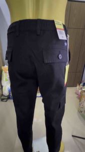 กางเกงเอวจั้ม D-joker ขากระบอก กระเป๋าข้าง