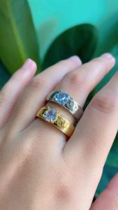 CINCIN EMAS COUPLE CINCIN TUNANGAN XUPING DAN SILVER ANTI LUNTUR