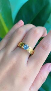 CINCIN EMAS PERMATA PRIA/WANITA ANTI LUNTUR