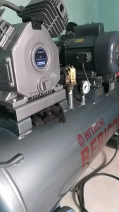 Kompresor Hitachi 2 HP 2 Piston Dinamo 3 HP 3 Pas Tengki 100 L