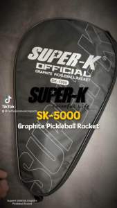 Super-K/Suprex SK-5000 Graphite Pickleball Racket