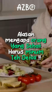 Detox & Slimming dengan AZBO Teh Detox - Usus Sehat Tubuh Bugar!