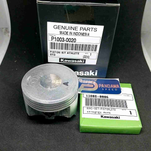 Piston Dan Ring Seher Set Kawasaki Athlete O.S Standar Original P1003-0020