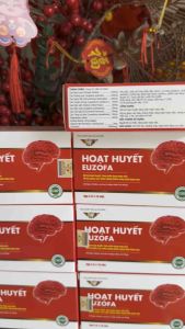 Hoạt huyết euzofa hộp 30 viên hỗ trợ đau đầu chóng mặt mất ngủ tê bì chân tay