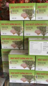 Hoạt huyết dưỡng não tvt n hộp 60 viên hỗ trợ đau đầu chóng mặt mất ngủ
