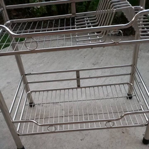 kệ úp chén inox 2 tầng có nhiều kích thước khác nhau 30cm x 50cm