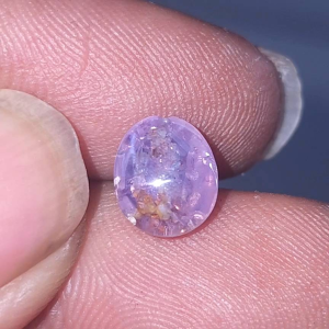 natural pinkish purple star sapphire ceylon safir srilanka no treatment BODY GLASS