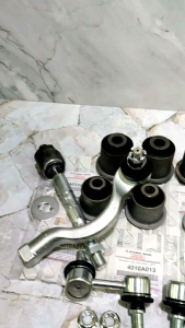 Paket Kaki Kaki Bushing Set Tie Rod & Rack End Link Stabilizer Mitsubishi Pajero Sport & Triton 2008-2015