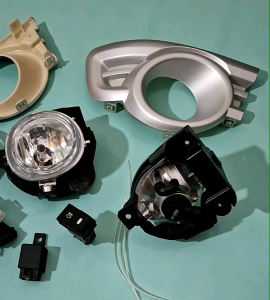 Lampu Ford Ranger 2009 2010 2011 - LAMPU FOGLAMP KOMPLIT LOWIN / Ford Everest 2010 - Cover Silver