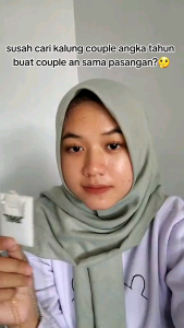 kalung angka kalung nama titanium anti karat anak dewasa kalungnama aksesoris wanita necklace titanium aksesoris fashion