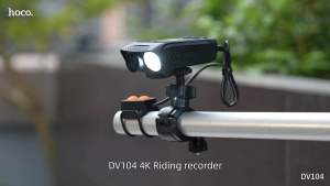 SY-HOCO DV104 กล้องแอคชั่น ติดจักรยาน 4K 60fps x 2 ล้านพิกเซล ไฟฉายในตัว กันน้ำ IPX5 action cam hc4