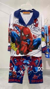 11-45kg bộ pizama labubu bé trai tay dài quần dài thun lạnh loại 1 mềm mịn mát form rộng 119